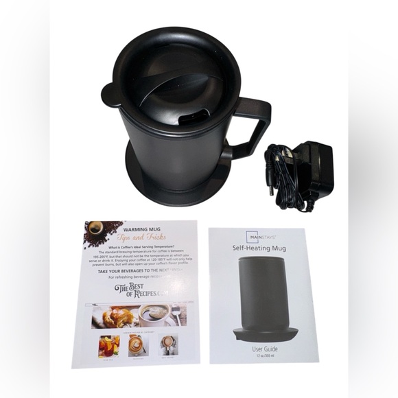 Mainstays Self-Warming Black 12 oz Mug - Picture 5 of 8